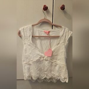 Sugar Thrillz White Lace - XXL